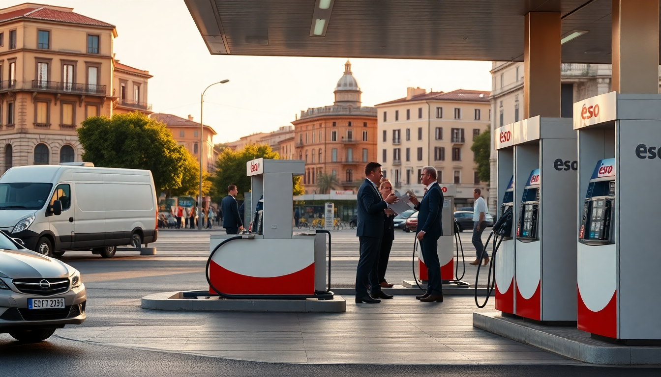 Un consorzio italiano acquisisce la rete di distribuzione Esso in Italia