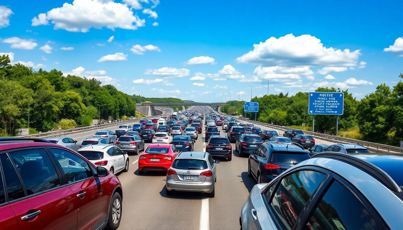 Weekend del controesodo estivo: oltre 23 milioni di auto in transito