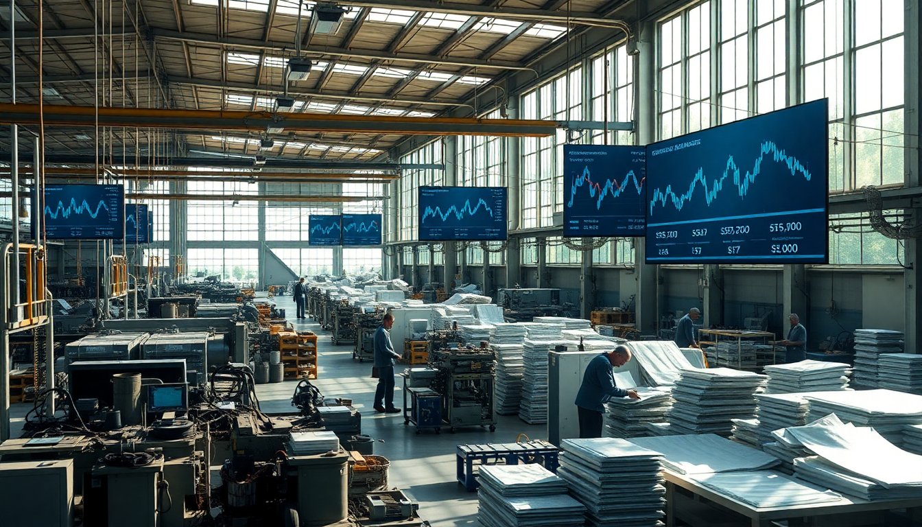 Andamento del mercato del lavoro e produzione industriale negli Stati Uniti