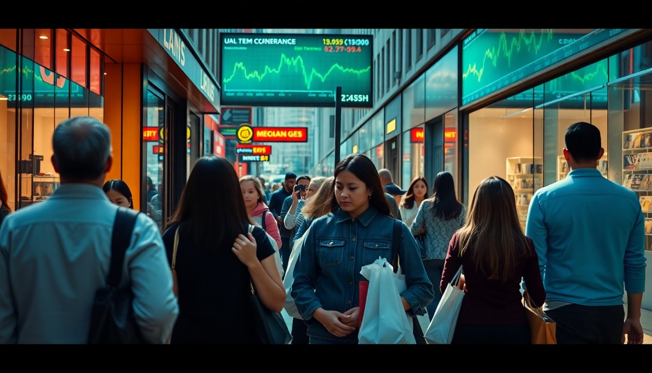 Fiducia Economica: L’Indice di U.Michigan Rivela Segnali di Debolezza