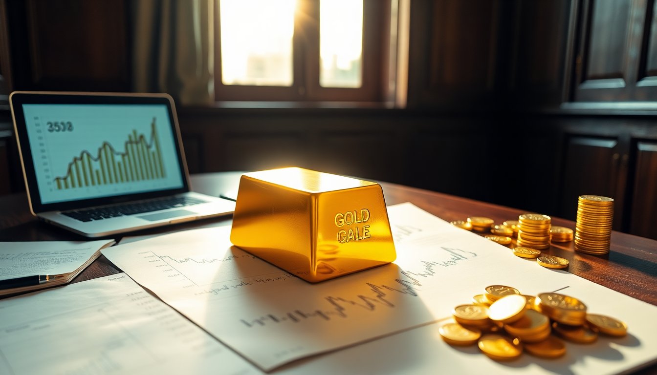 L’oro tocca nuovi massimi storici mentre il dollaro crolla di valore