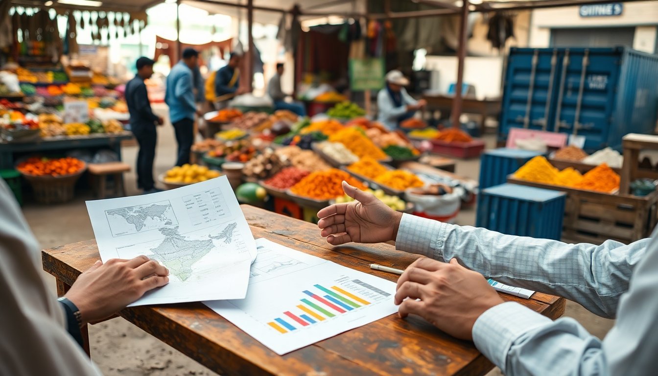 Misure economiche in India tra crescita e sfide commerciali