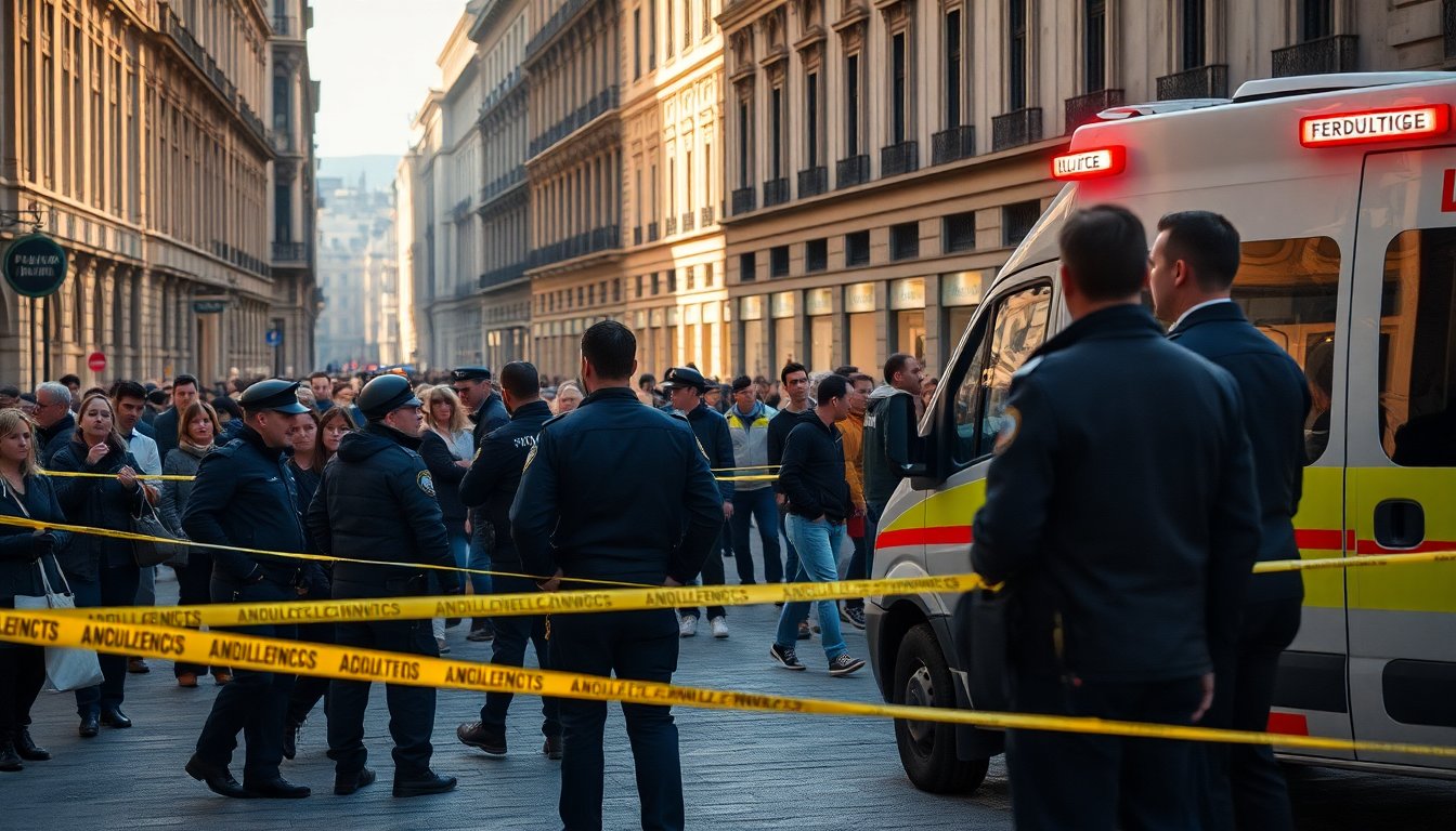 Sparatoria mortale in centro città: dettagli e aggiornamenti