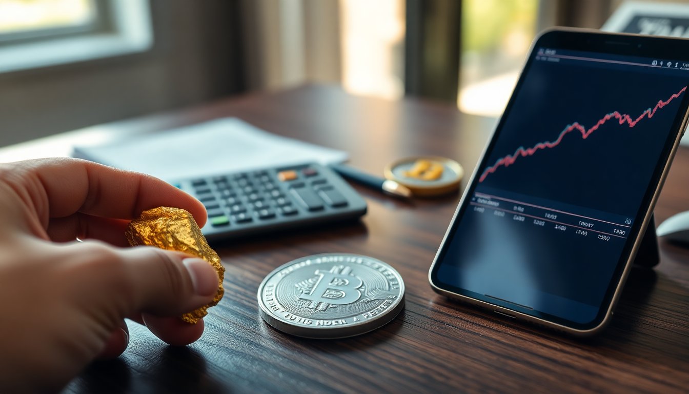 Investire in Beni Rifugio: Oro, Argento e Bitcoin nel Mercato Attuale