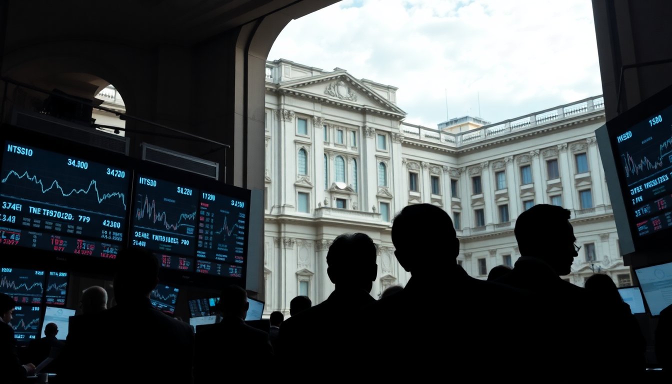 Piazza Affari: Stabilità dei tassi BCE e Analisi delle Performance di Mercato