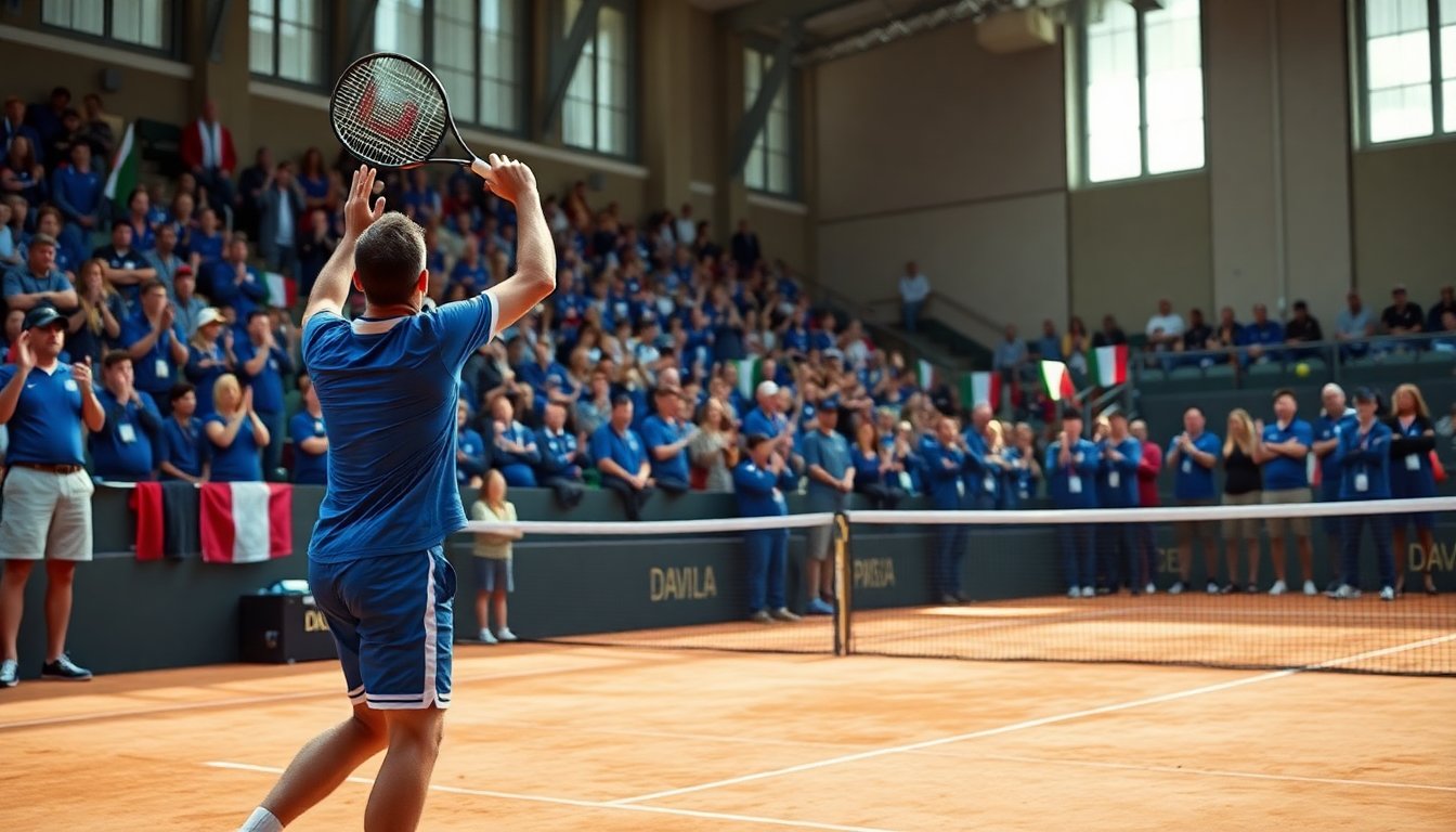 Coppa Davis: Italia trionfa contro l’Austria e conquista la semifinale