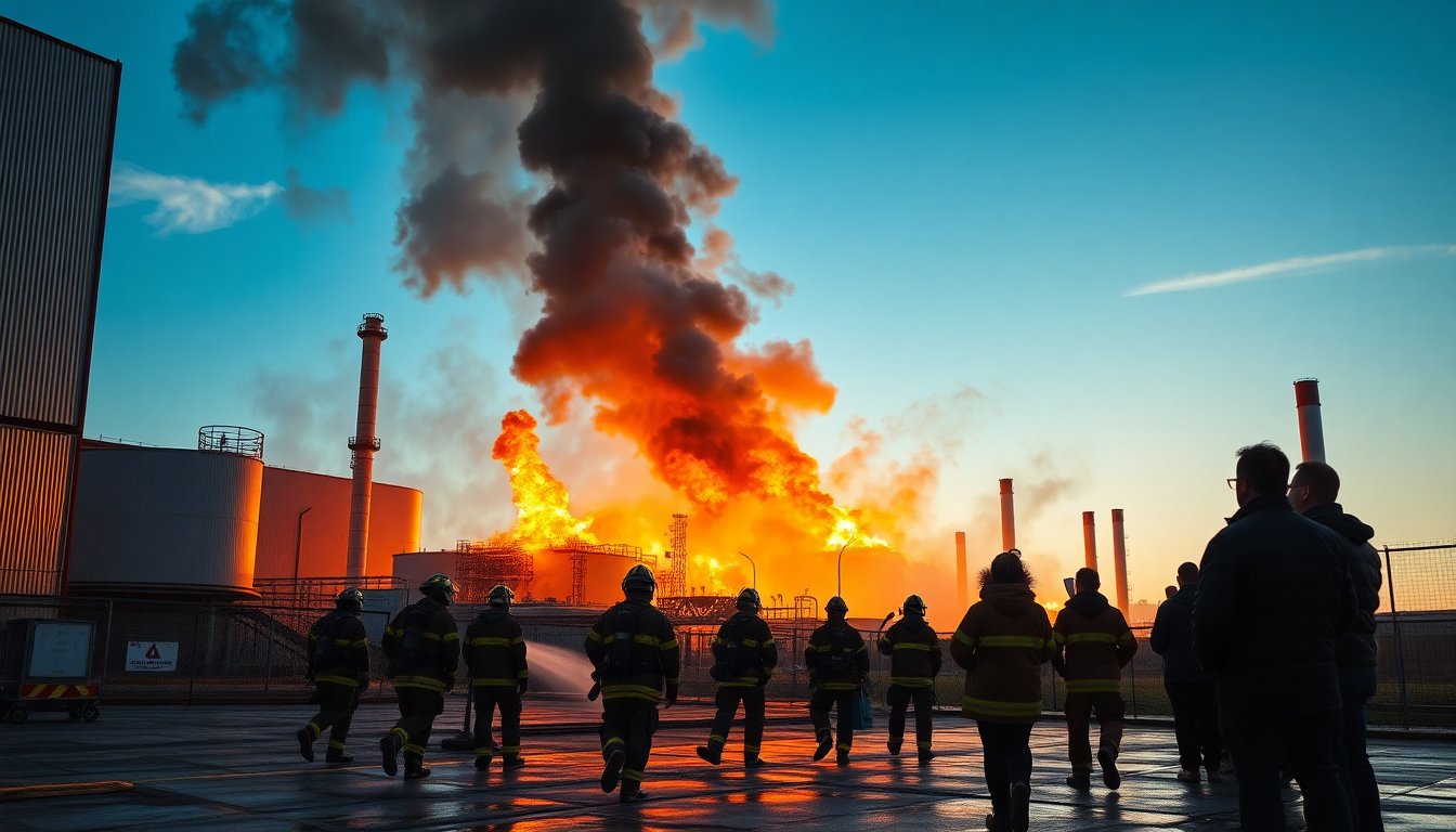 Incendio in un’industria chimica a Milano provoca evacuazioni e allerta massima