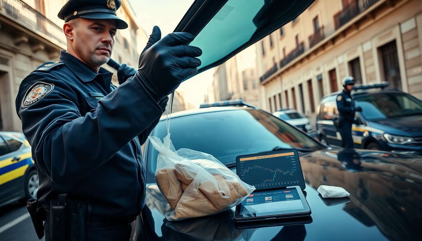 Operazione Antidroga a Roma: L’Impatto delle Criptovalute nel Traffico Illegale