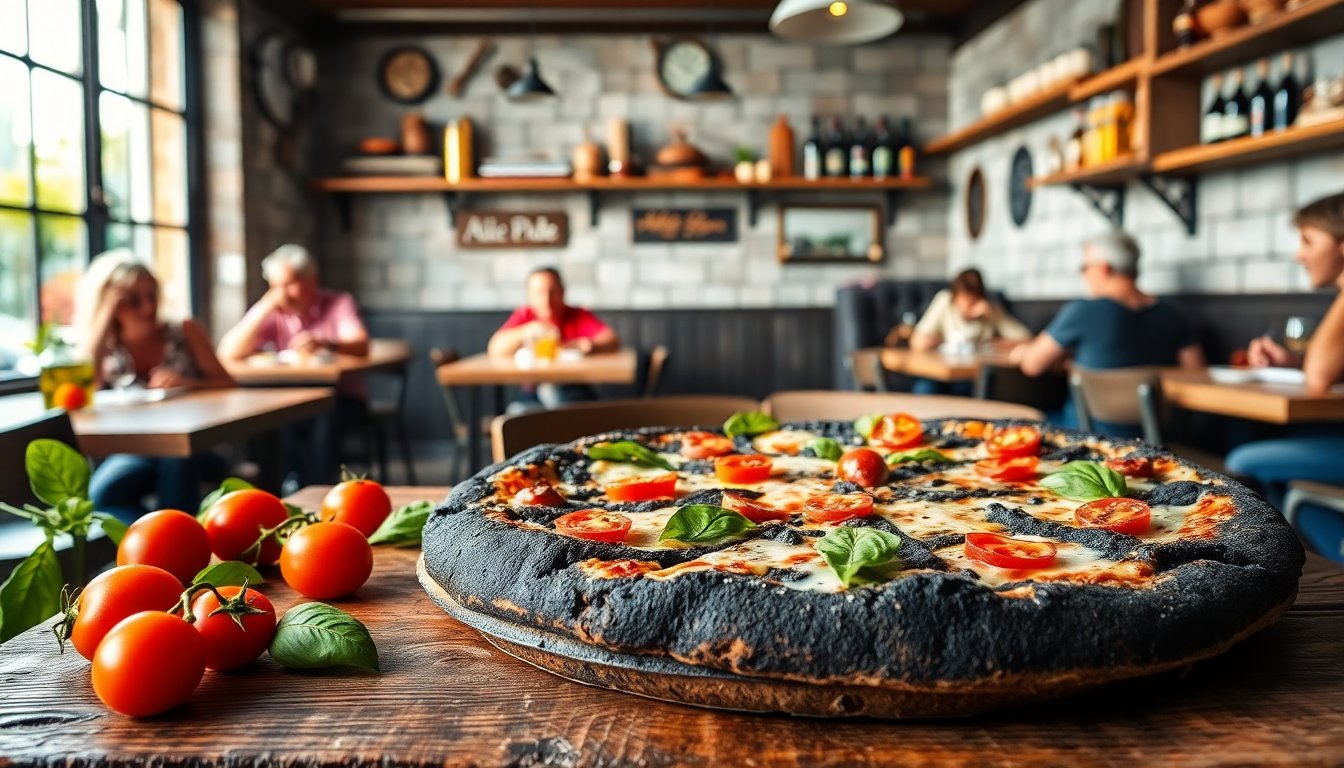Scopri la Pizza Nera di Alice Pizza: Offerte Esclusive per il Black Friday!