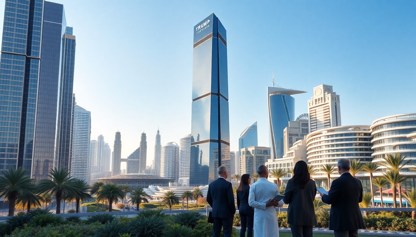 Trump mira all’Arabia Saudita: investimenti in criptovalute e resort innovativi