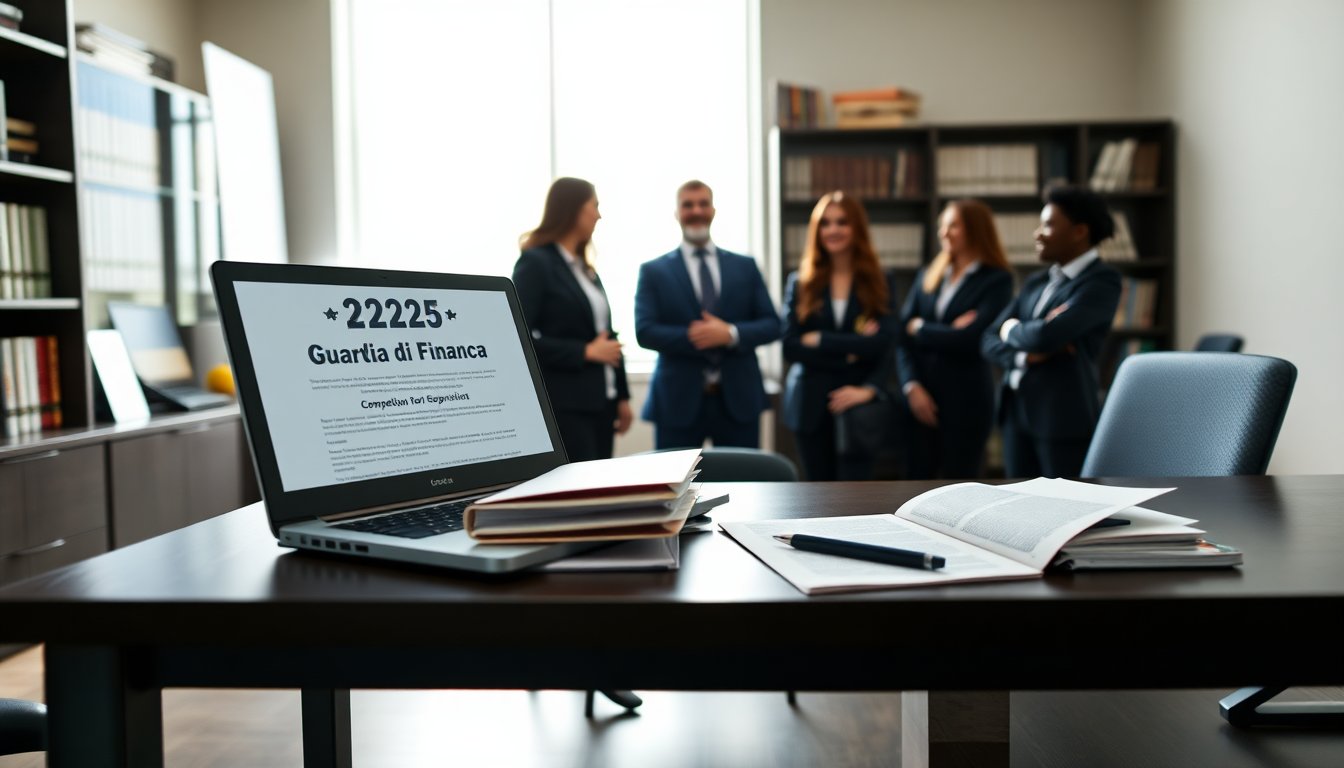 Bando 2025: Opportunità di Inserimento per Tenenti nella Guardia di Finanza