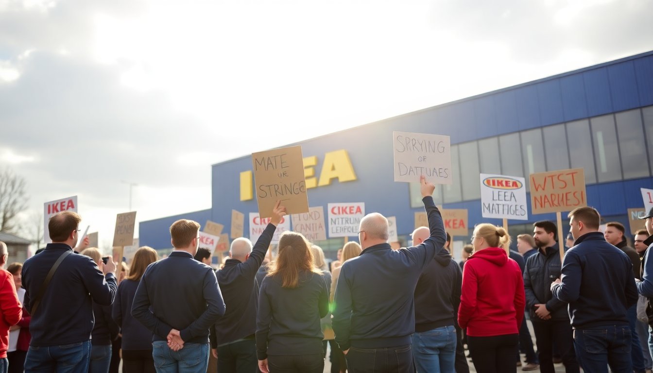 Ikea Indice Sciopero Nazionale il 5 Dicembre per Denunciare Condizioni Lavorative Critiche