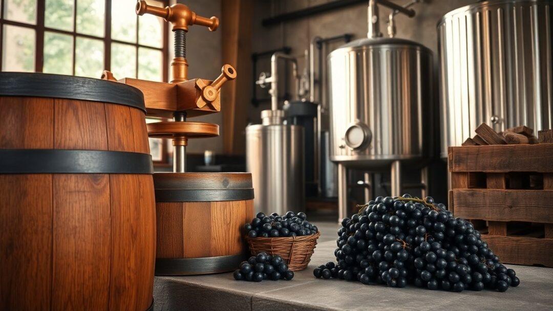 Contributi per impianti di trattamento e commercializzazione del vino