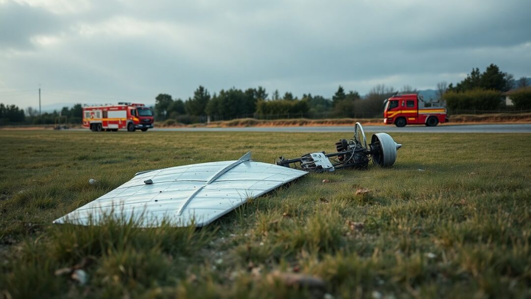 Incidente aereo vicino al centro sportivo di Lurate Caccivio: due ricoverati in codice rosso