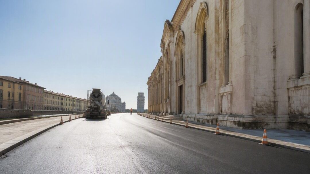 Asfaltature e manutenzione stradale: i progetti in corso a Pisa e Istrana