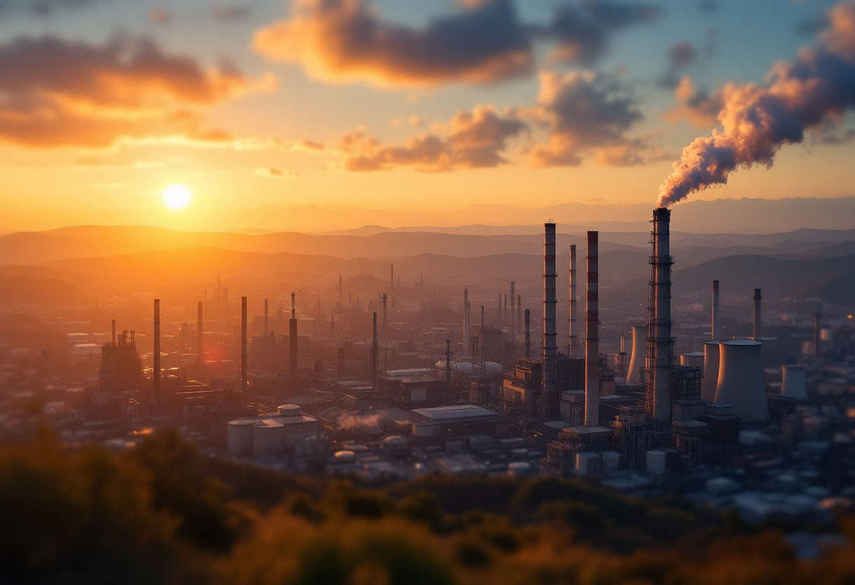Crescimento da produção industrial nos Estados Unidos em dezembro de 2024