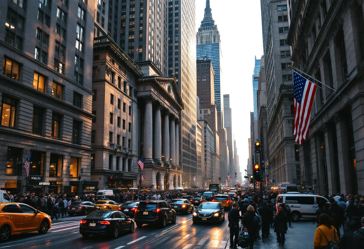 Wall Street hoje: bancos em crescimento e dados econômicos conflitantes