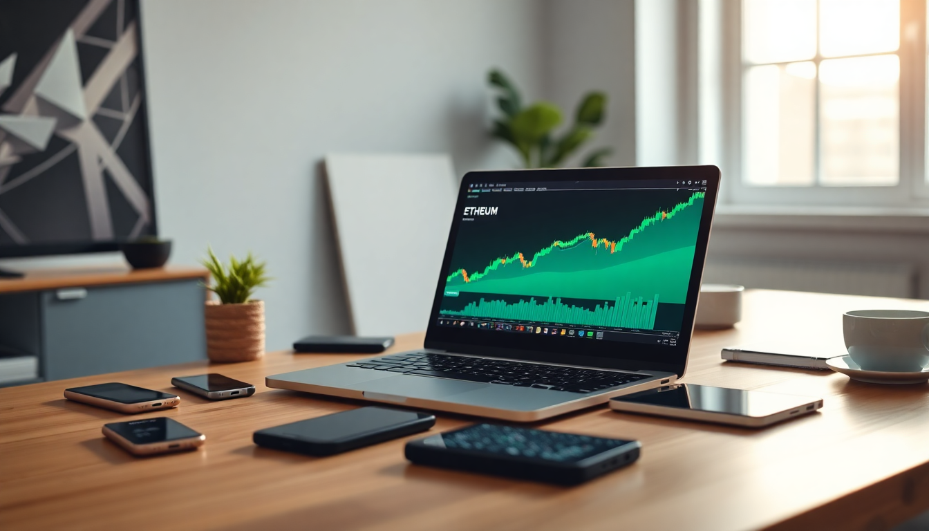 Ethereum se aproxima de máxima histórica enquanto Bitcoin também cresce