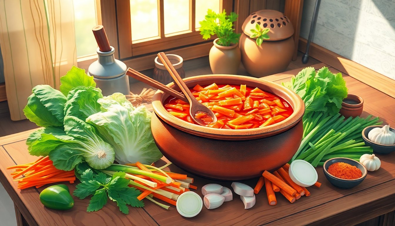 Kimchi: o sabor umami da tradição coreana e sua técnica de fermentação