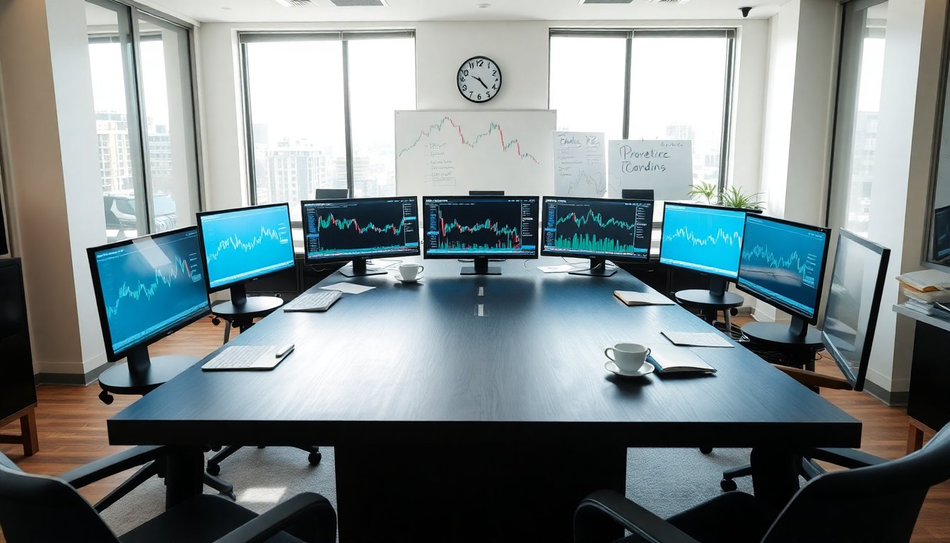 Negociação no mercado financeiro sem investimento de capital