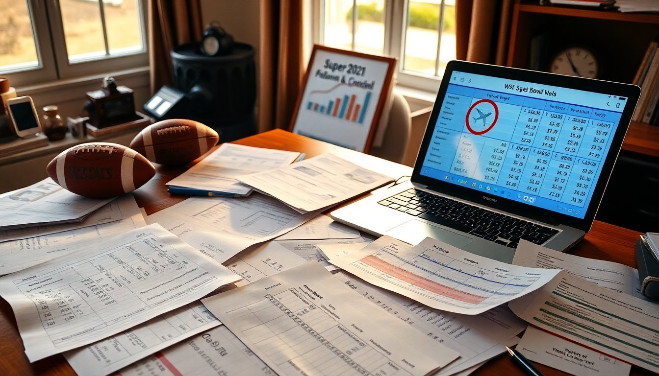 Preparando-se financeiramente para o Super Bowl: dicas e estratégias