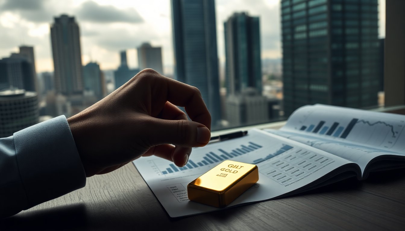 A crescente atratividade do investimento em ouro em tempos de incerteza