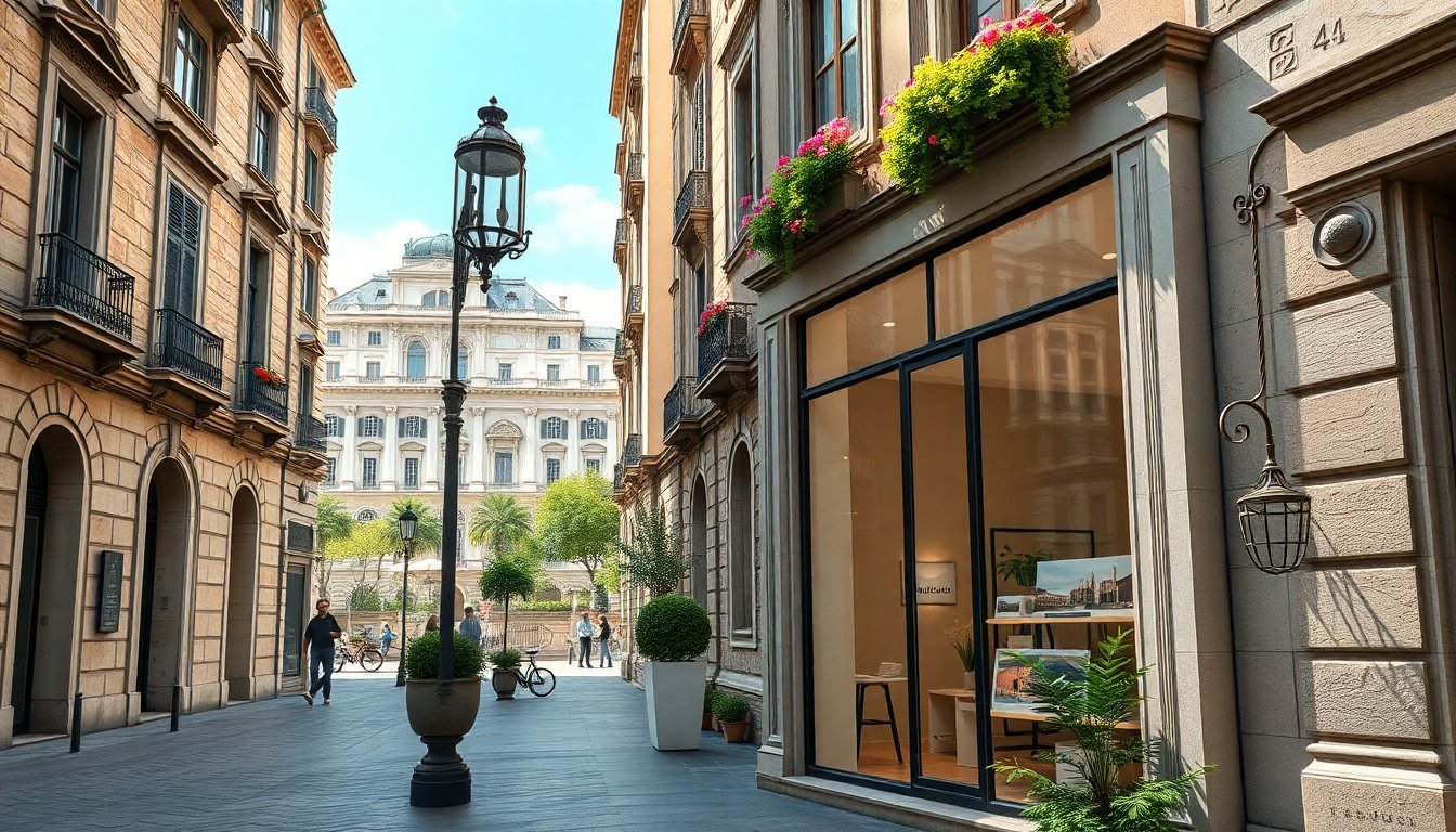 Análise do mercado imobiliário de luxo em milão: oportunidades e tendências