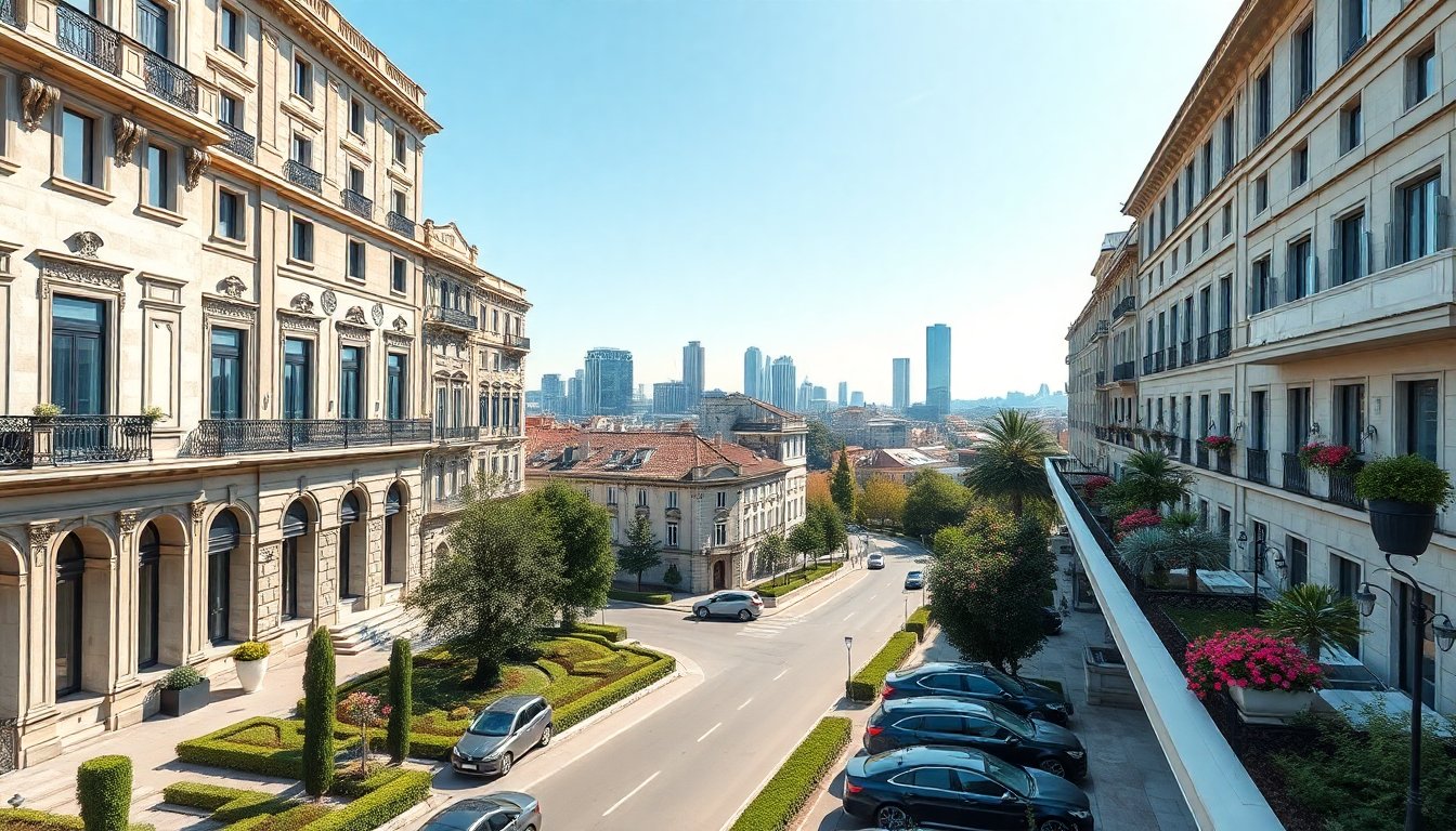 Análise do mercado imobiliário de luxo em Milão para 2025
