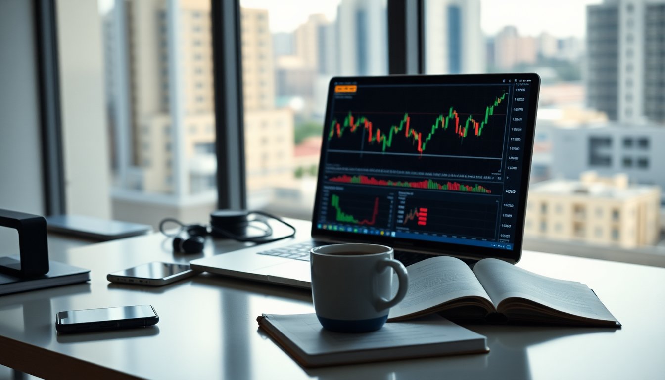 Como um Trader de Bitcoin Lucrou com uma Queda Repentina do Mercado
