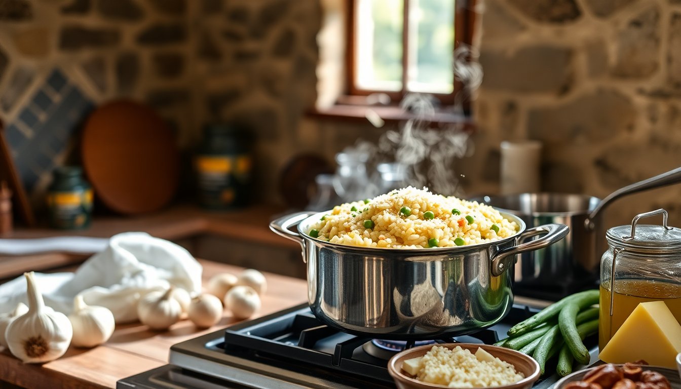 Descubra a arte do risotto e suas origens