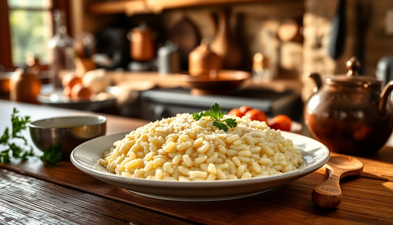 Descubra os segredos do risoto: uma viagem de sabores e tradições
