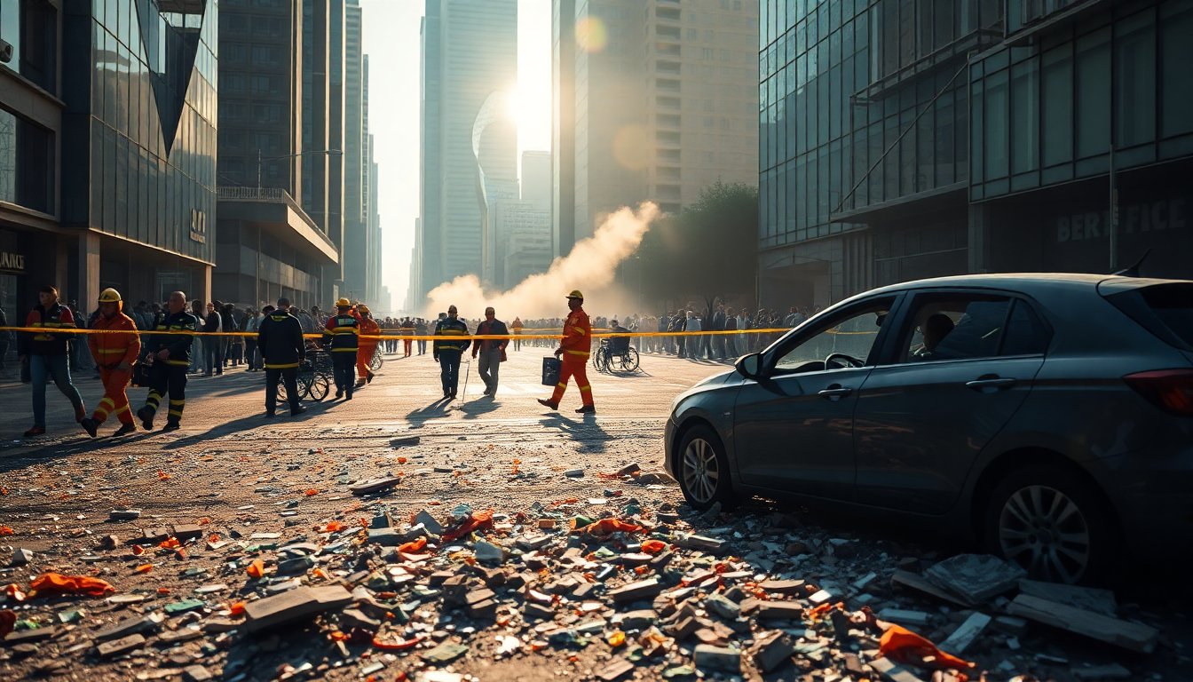 Explosão em São Paulo: feridos e caos no centro da cidade
