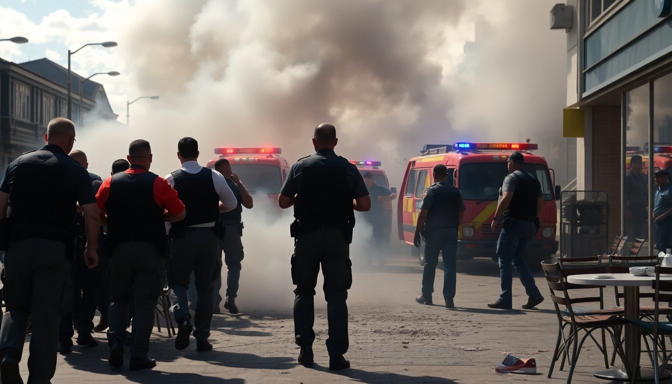 Explosão em São Paulo provoca pânico e feridos em área movimentada
