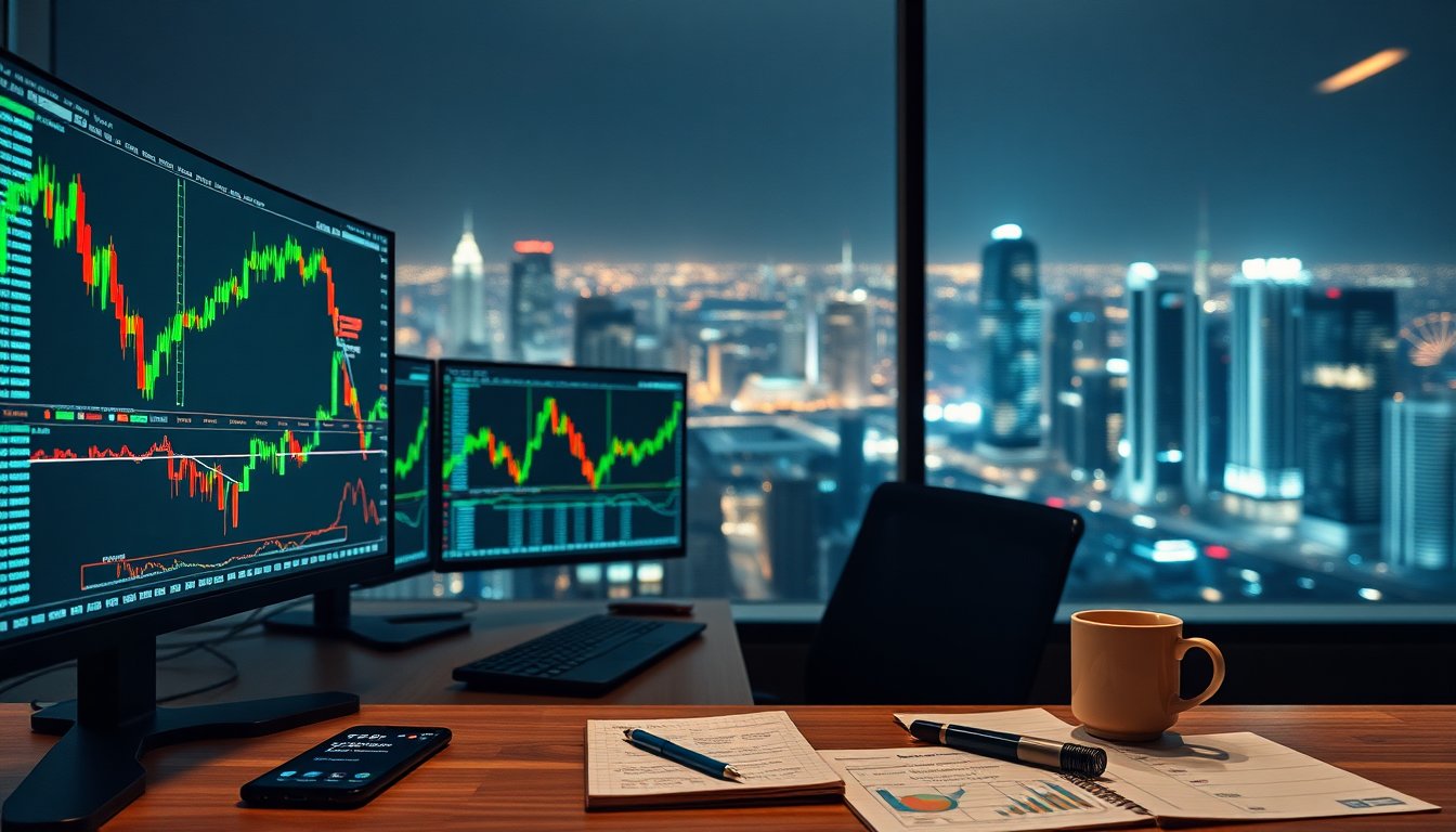 Trader de criptomoedas obtém lucros expressivos antes da queda do mercado
