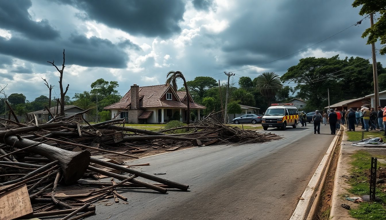 Destruição Devastadora em Rio Bonito do Iguaçu Após Tornado: Impactos e Recuperação
