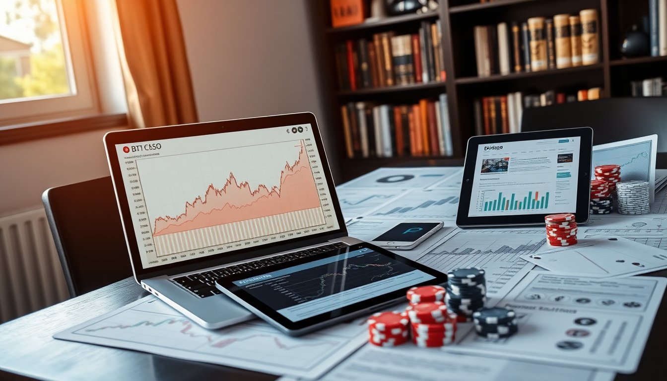 Efeitos da Queda do Bitcoin e dos Recordes do Ibovespa nas Apostas no Brasil
