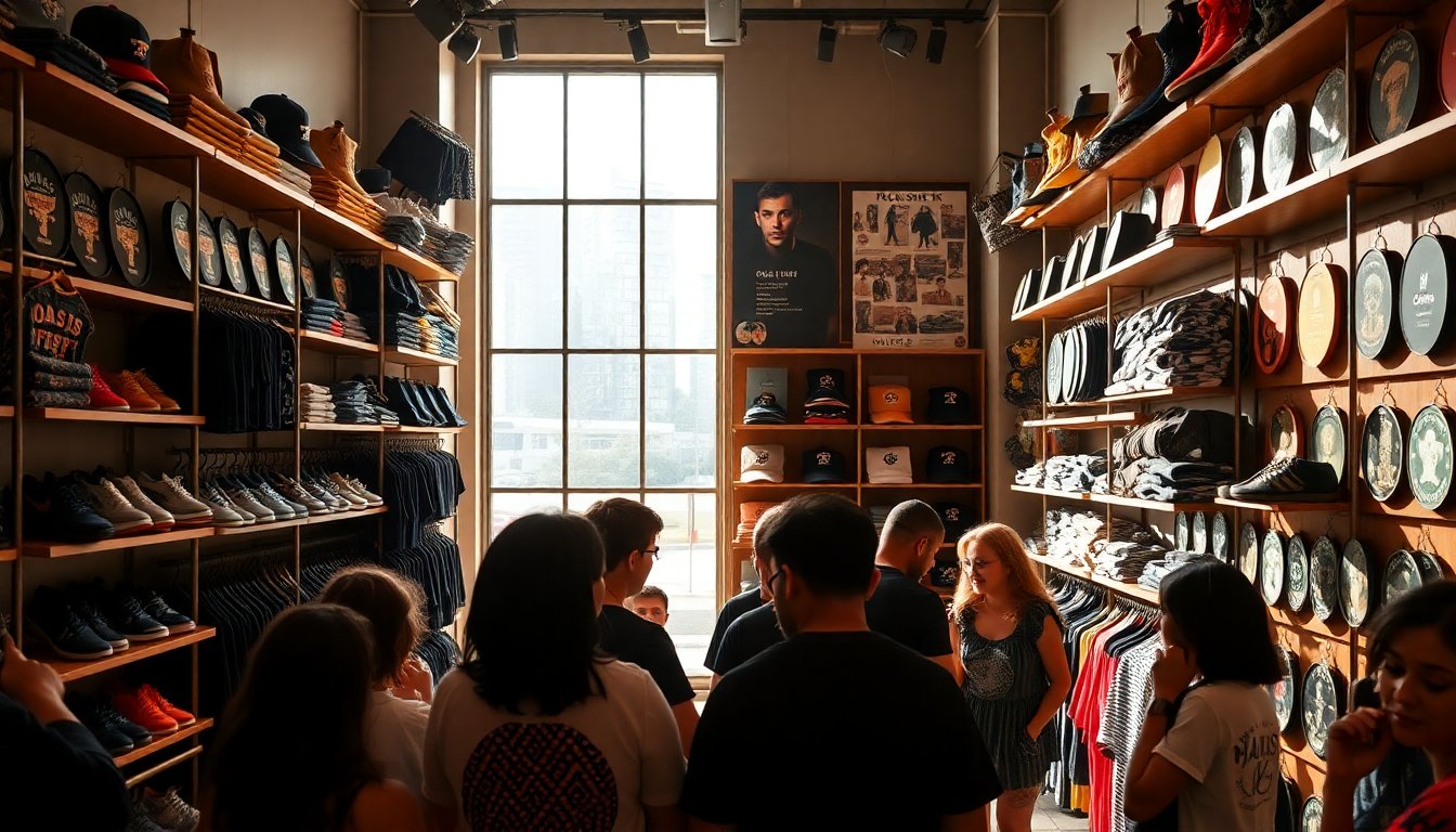 loja oficial do oasis em sao paulo traz itens exclusivos da turne 1763588217