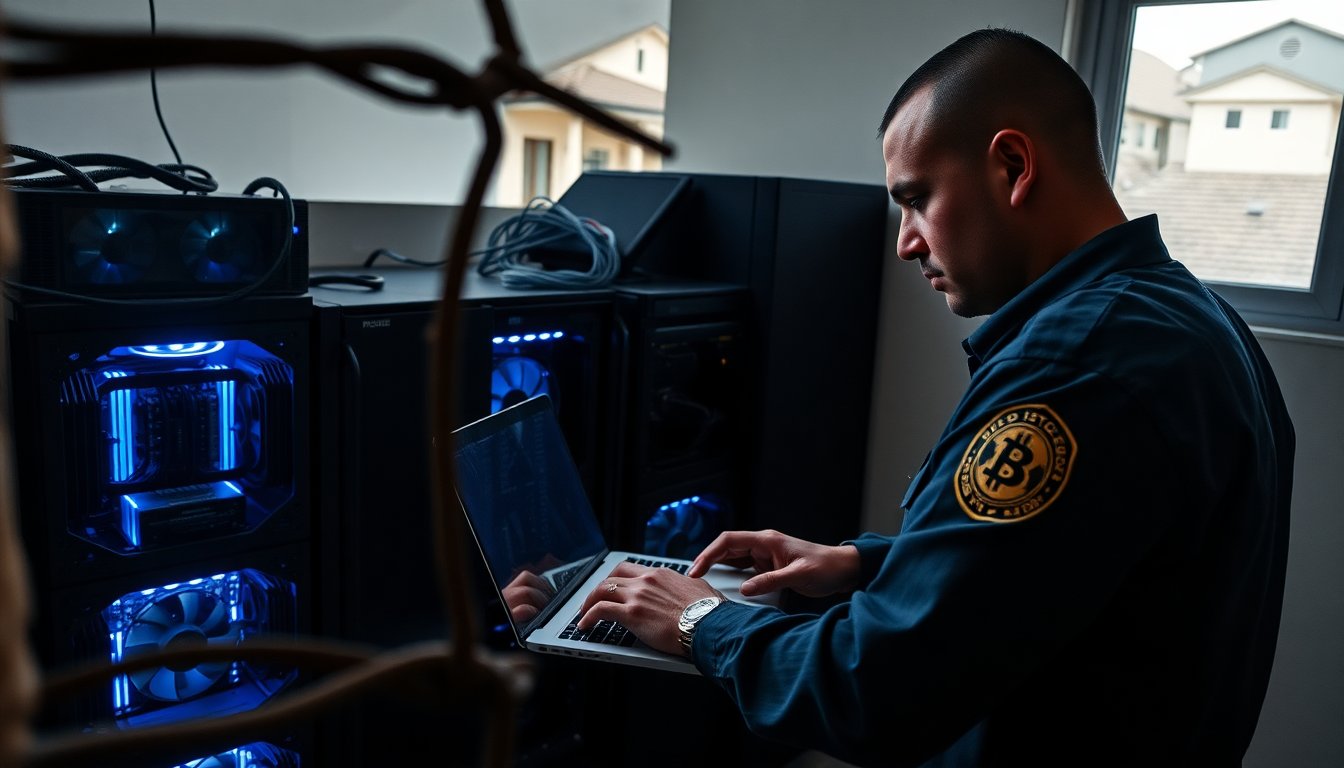 maquinas de mineracao de bitcoin descobertas em operacao policial em campos dos goytacazes 1764072957