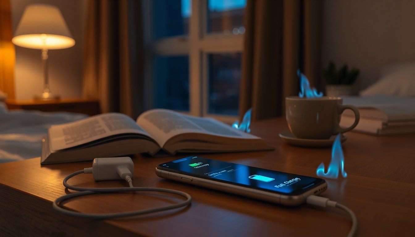 Os perigos de deixar seu celular carregando à noite e como evitá-los