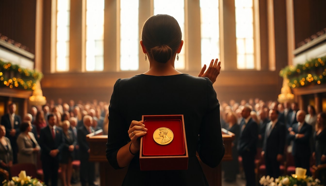 ana corina sosa machado representante de maria corina machado no nobel da paz 1765380914