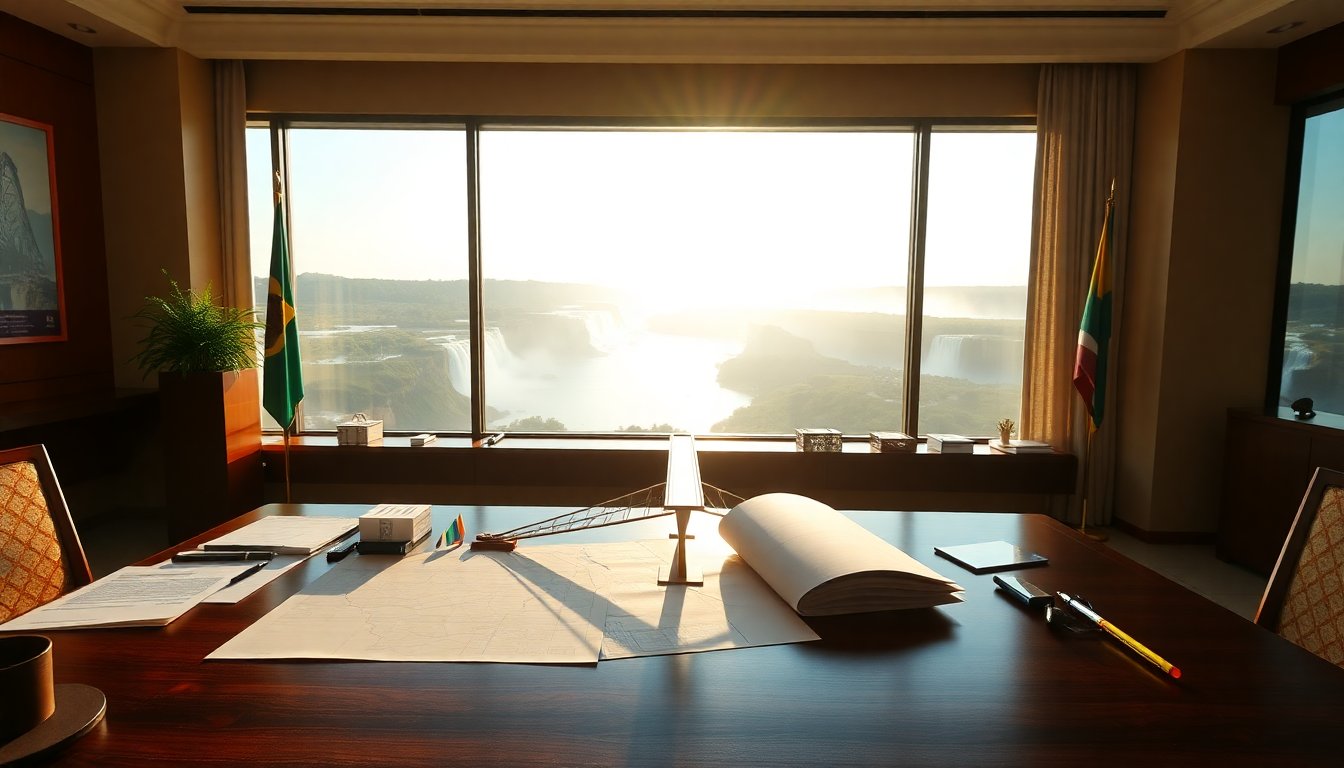 lula e orsi discutem construcao da nova ponte sobre o rio jaguarao 1766289090