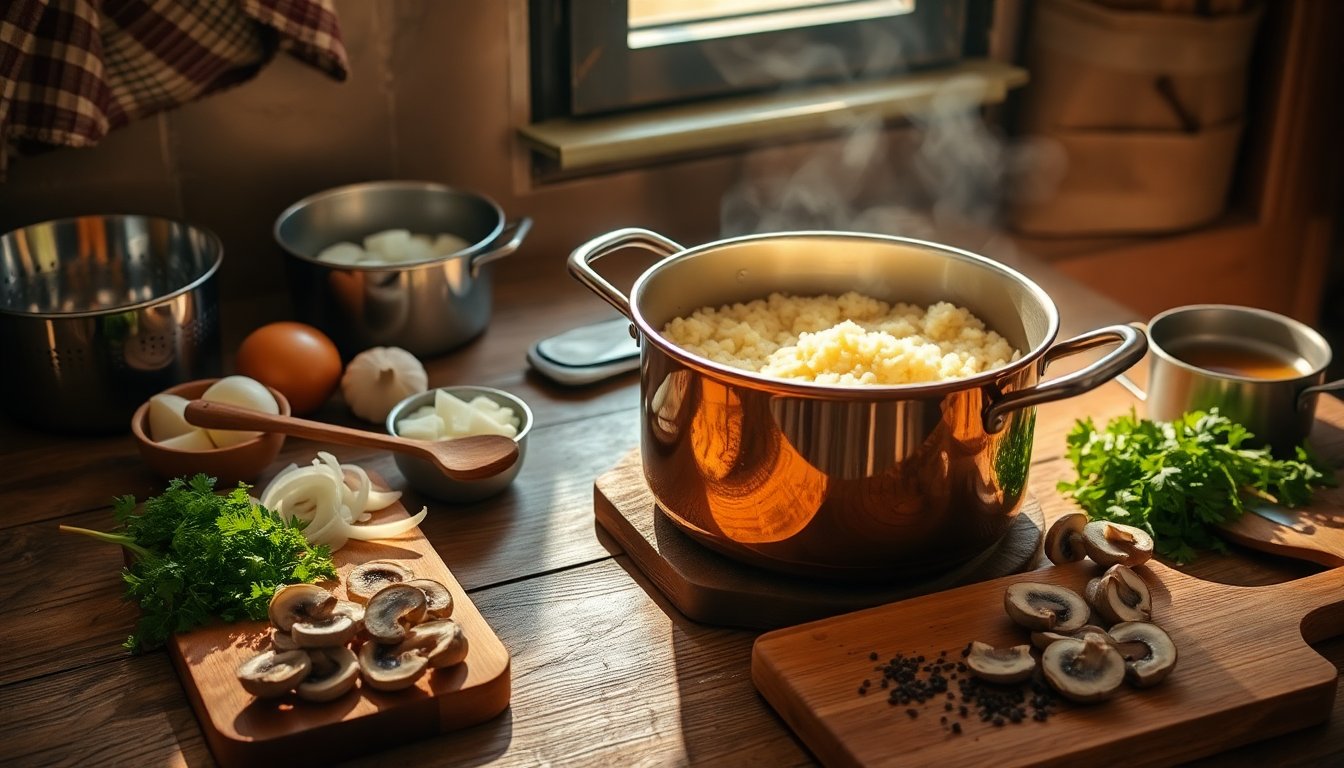 Descubra a arte do risotto e suas origens saborosas