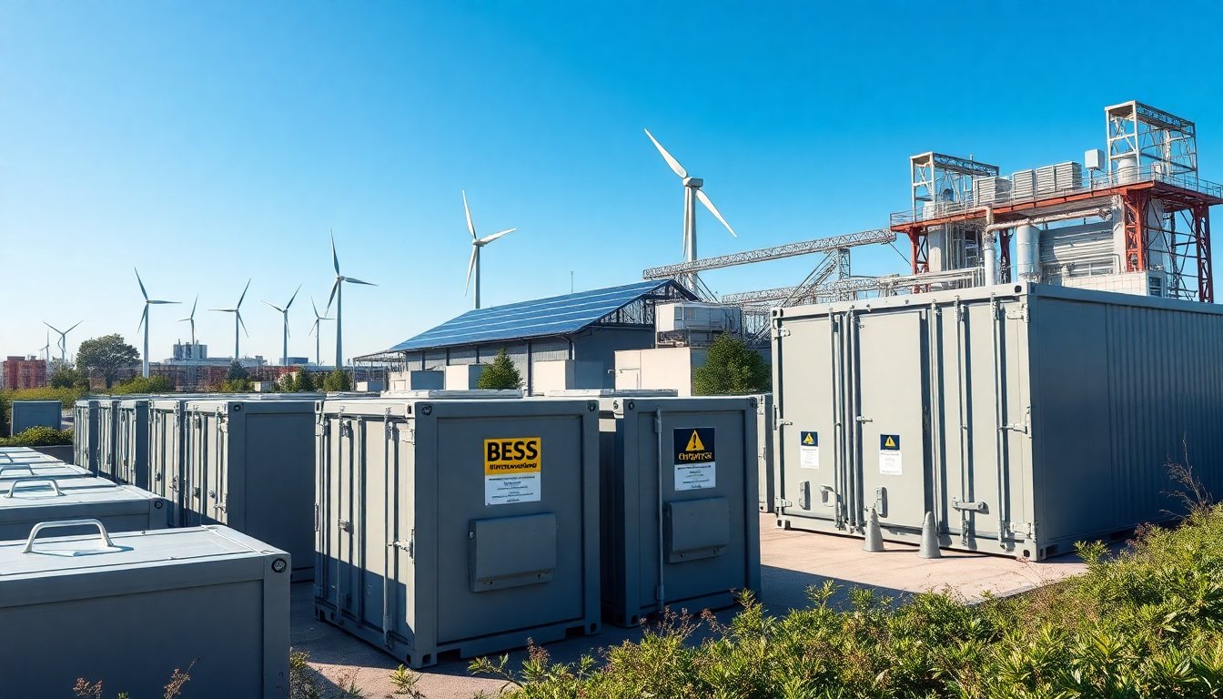 Descubra como o BESS Revoluciona o Armazenamento de Energia