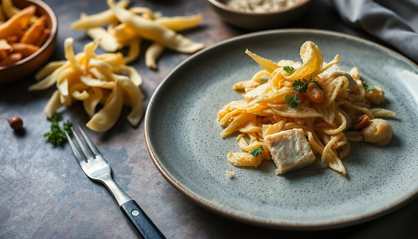 Bacalhau à Brás reimaginado para paladares contemporâneos