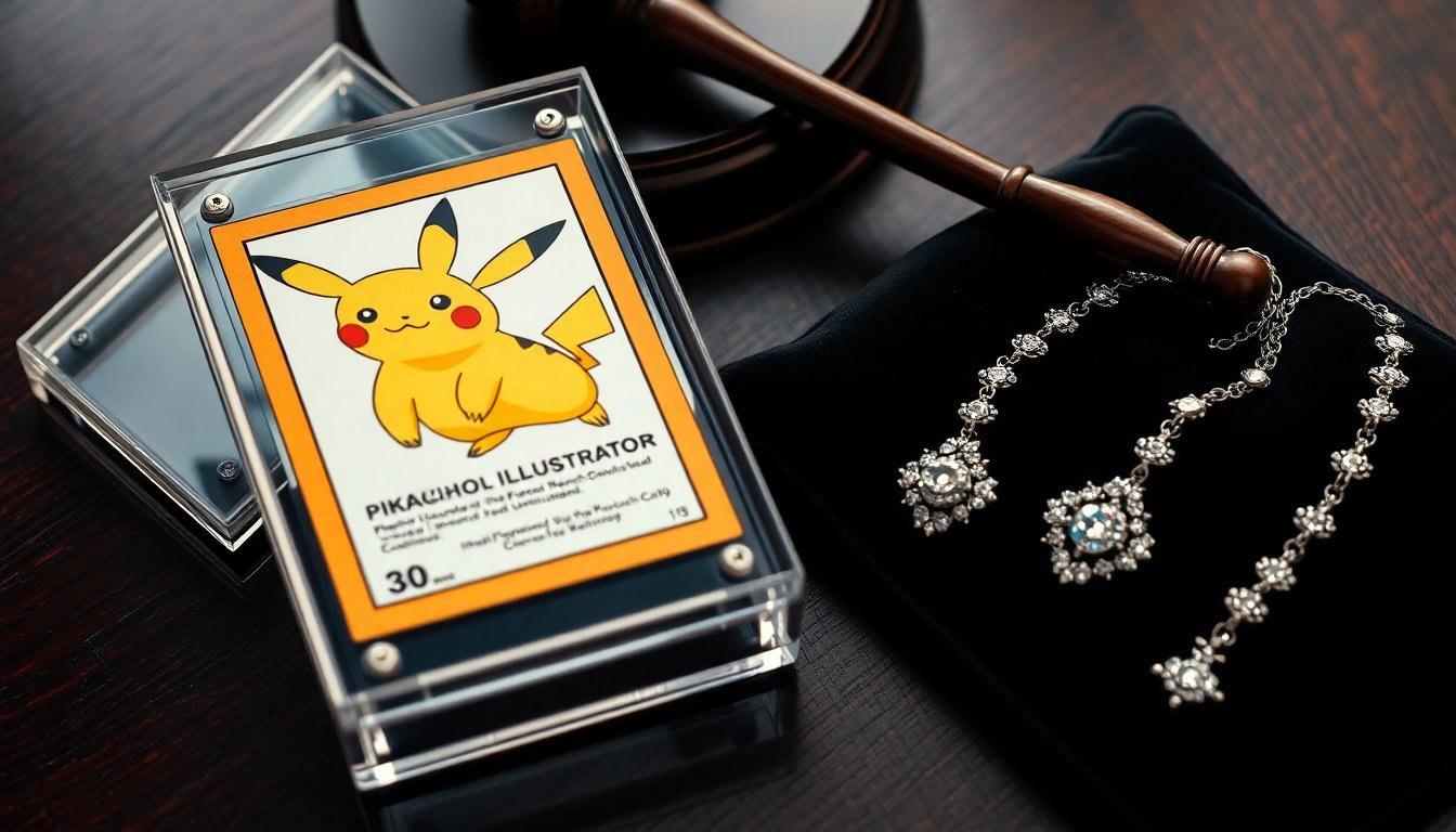 logam paul realiza venda recorde de carta pikachu illustrator por mais de us$ 16 milhões