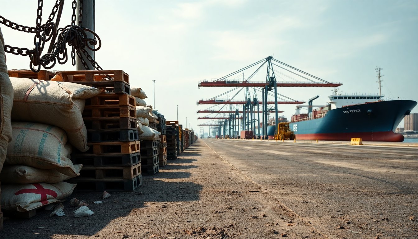 paralisacao nos portos da argentina afeta exportacoes agricolas 1771551419