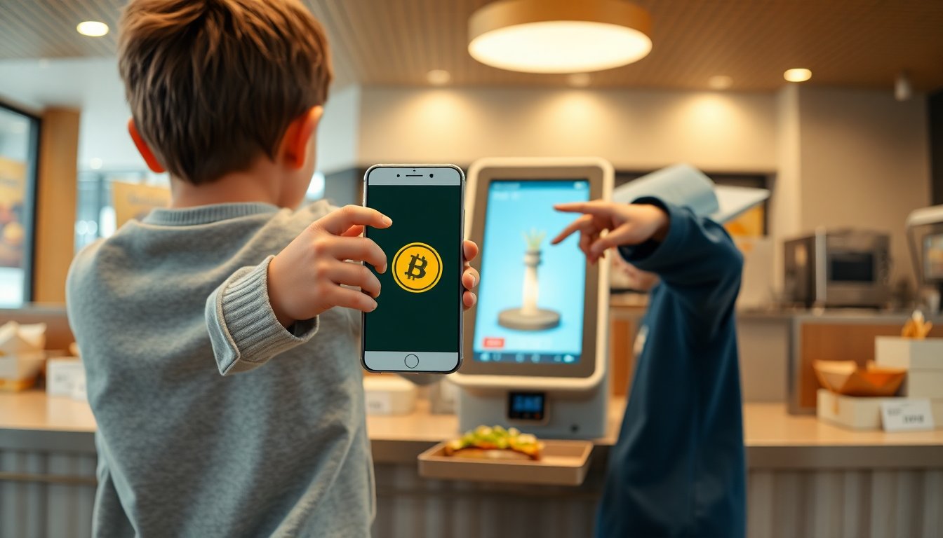 Vídeo viral: crianças pagam McDonald’s com Bitcoin e surpreendem presidente Bukele