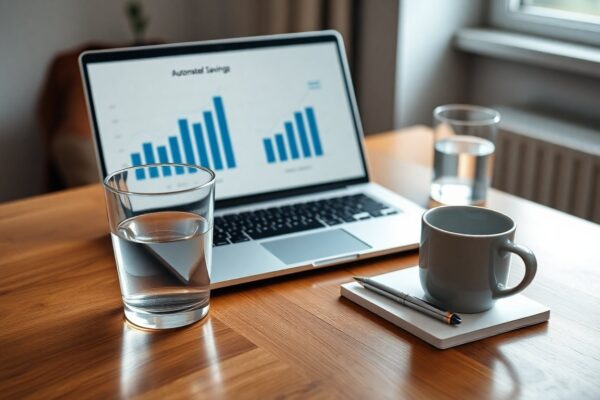 Como configurar regras automáticas de poupança e investimentos