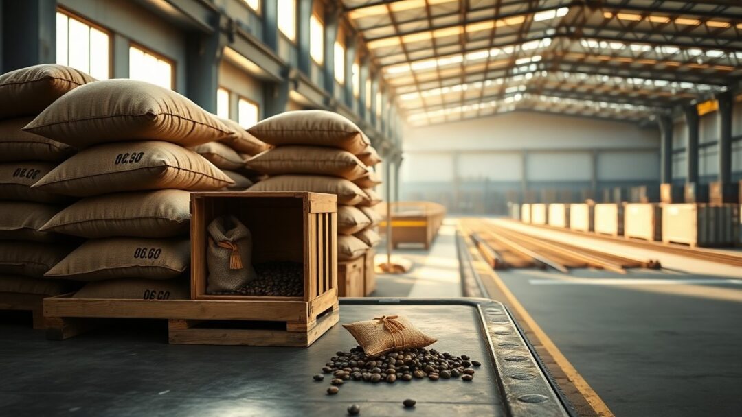 Exportações de café brasileiro crescem 4,2% em maio de 2026