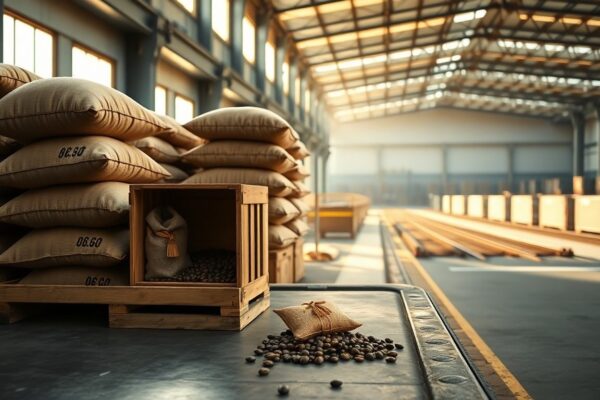 Exportações de café brasileiro crescem 4,2% em maio de 2026